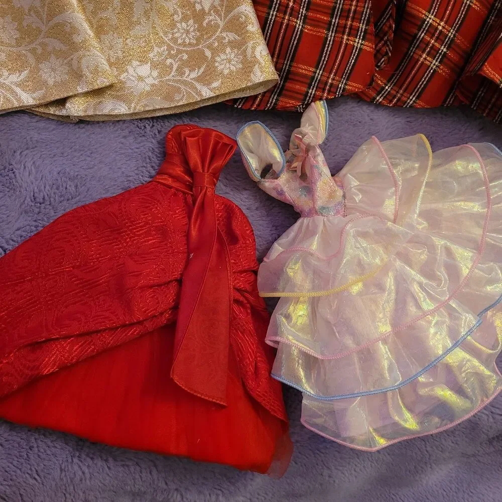 Barbie Model Muse Gown Lot Collector Christmas Holiday Dress Dresses Fancy Style